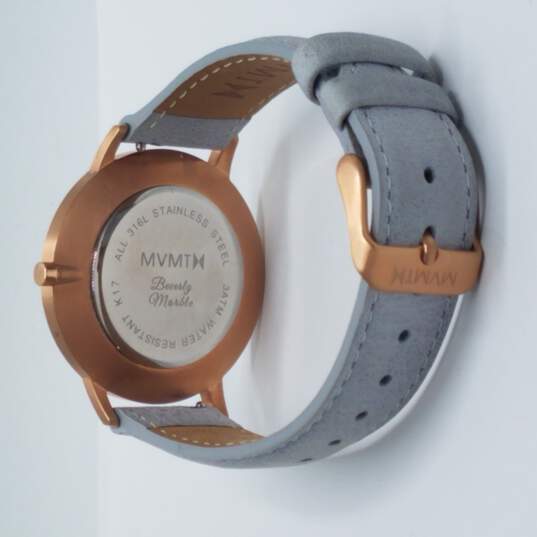 MVMT Beverly Marble Rose Gold Tone Watch image number 7