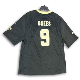 Nike Mens Black Gold New Orleans Saints Drew Brees #9 NFL Football Jersey Sz 3XL alternative image