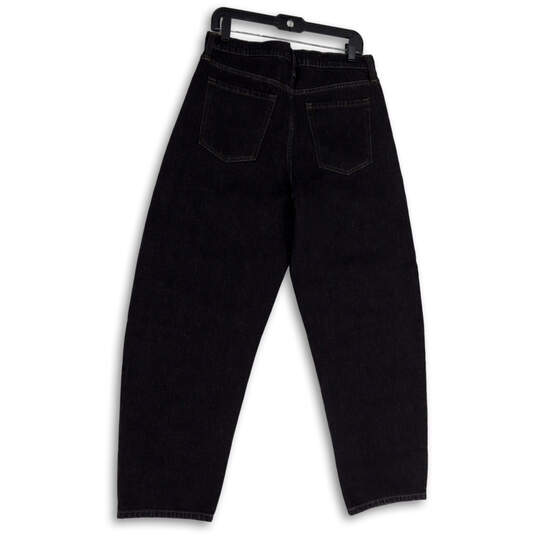 NWT Mens Black Denim Dark Wash Pockets Stretch Straight Leg Jeans Size 30 image number 2