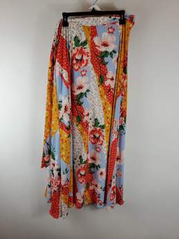 NY & C Women Floral Print Maxi Skirt XL NWT