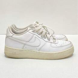 Nike Air Force 1 Triple White Sneakers Size 5.5Y Women's 7
