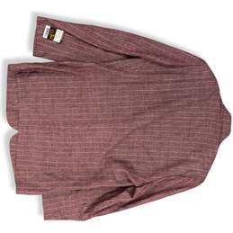 NWT E. J. Samuel Soprano Mens Red White Notch Lapel Two Button Blazer Size 44/38 alternative image