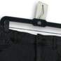 Womens Black Dark Wash Distressed Raw Hem Short Denim A-Line Skirt Size W27 image number 3