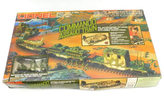 VTG Lionel Commando Assault Train Set 027 Gauge 6-1355 IOB image number 1