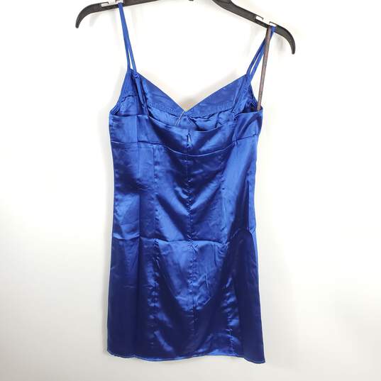 Guess Women Blue Bodycon Mini Dress S NWT image number 2