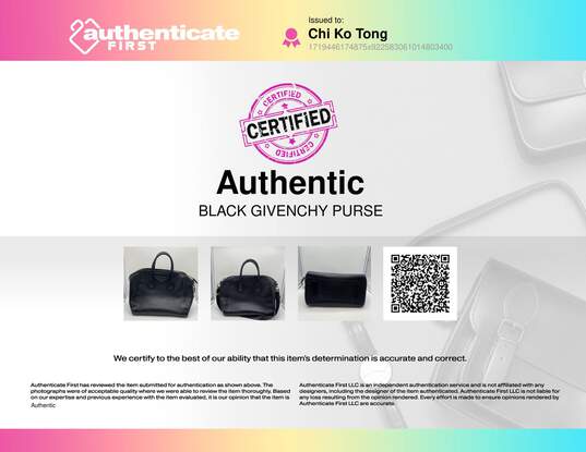 Givenchy Antigona Black Handbag image number 11