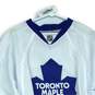 Reebok NHL Toronto Maple Leafs White Blue Mens Jersey #2 Shenn Size S image number 3