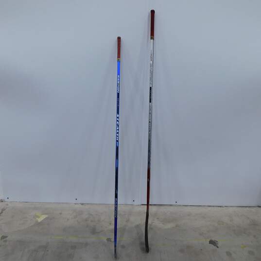 Pair Of Easton Hockey Sticks Synergy Stealth Composite image number 1