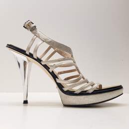 Michael Kors Grey Heels Womens Shoe Size 8.5