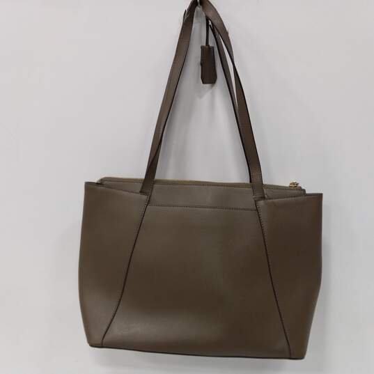 Buy the Michael Kors Brown Leather Maddie Medium Tote Bag | GoodwillFinds
