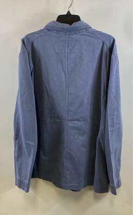 NWT Banana Republic Mens Blue Cotton Long Sleeve Button-Up Shirt Size XXL Tall alternative image