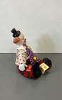 Porcelain Clown Victoria Impex Corporation Wind Up Music Box image number 2