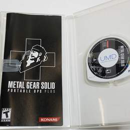 Metal Gear Solid Portable Ops Plus PSP Game Complete alternative image