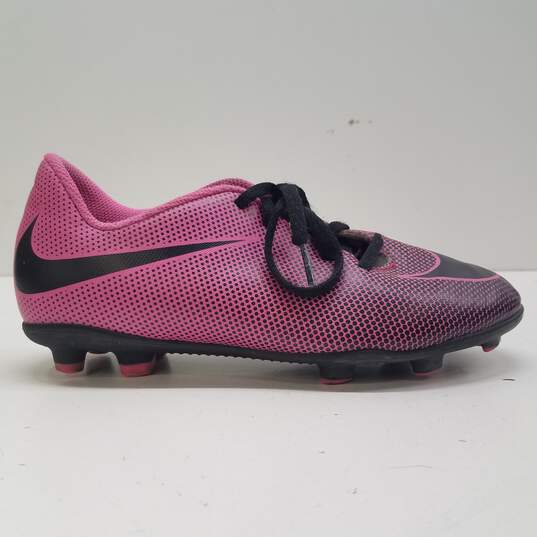 Nike Bravata 2 FG 'Pink Blast Black' Soccer Cleats Girls Size 4Y image number 1