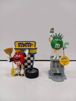 Two M&M Candy Dispenser Collectibles