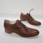 Fratelli Rossetti Men's Brown Leather Wing Tip Oxfords Size 40 image number 3