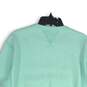 NWT Champion Womens Blue Crew Neck Long Sleeve Pullover Sweatshirt Size Large image number 4