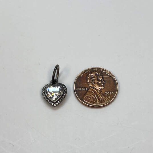 Designer Pandora S925 ALE Sterling Silver Heart Shape Chain Charm image number 1