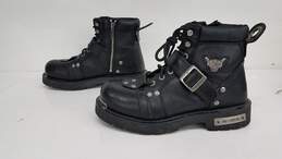 Harley-Davidson Black Leather Boots Size 9.5