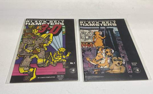 Eclipse Radioactive Blackbelt Hamsters (1986) (Some 3-D) Comic Books image number 2