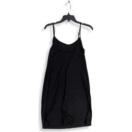 NWT Natori Womens Tank Dress Spaghetti Strap Knee Length Black Size Small alternative image
