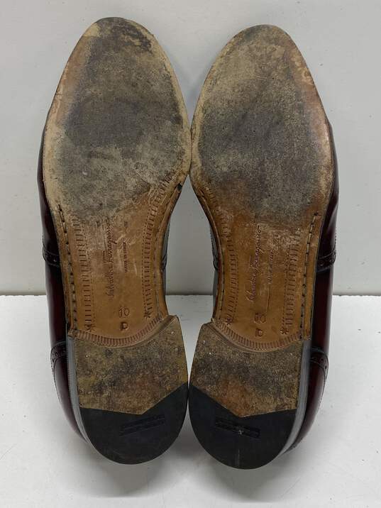 Salvatore Ferragamo Tassel Loafers Dress M 10 image number 5