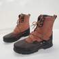 Polo by Ralph Lauren Men's Tavin Brown Leather Boots Size 12D image number 1