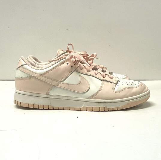 Nike Dunk Low Sneakers Pink White 10.5 image number 1