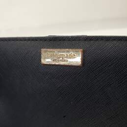 Kate Spade New York Black Saffiano Leather Snap Bifold Wallet alternative image
