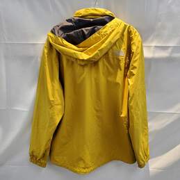 The North Face Hyvent Yellow Hooded Jacket Men's Size M alternative image