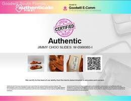 Authentic Jimmy Choo Womens Orange Strapless Sandals Size EUR 37.5 alternative image