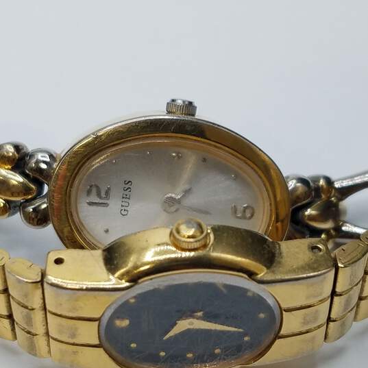 Vintage Seiko, Timex, Guess Plus Brands Ladies Stainless Steel Quartz Watch Collection image number 17