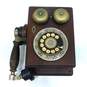 VTG 1980s Western Electric Country Junction Wood Rotary Telephone Wall Phone image number 2