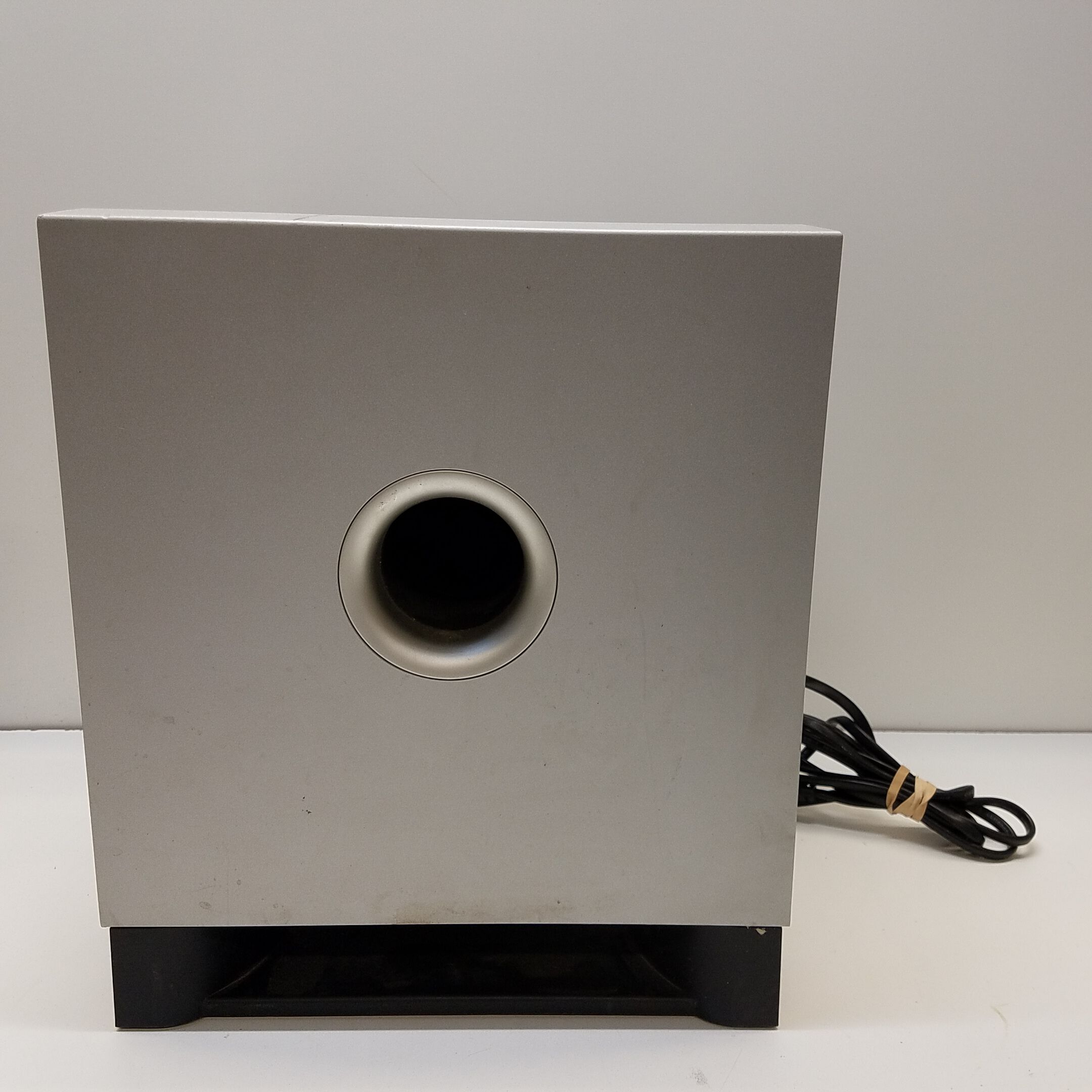 Buy the Yamaha Powered Active Subwoofer Silver Cube 45w Sub Model