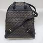 Michael Kors Rhea Zip MD Backpack Black/Gold image number 3