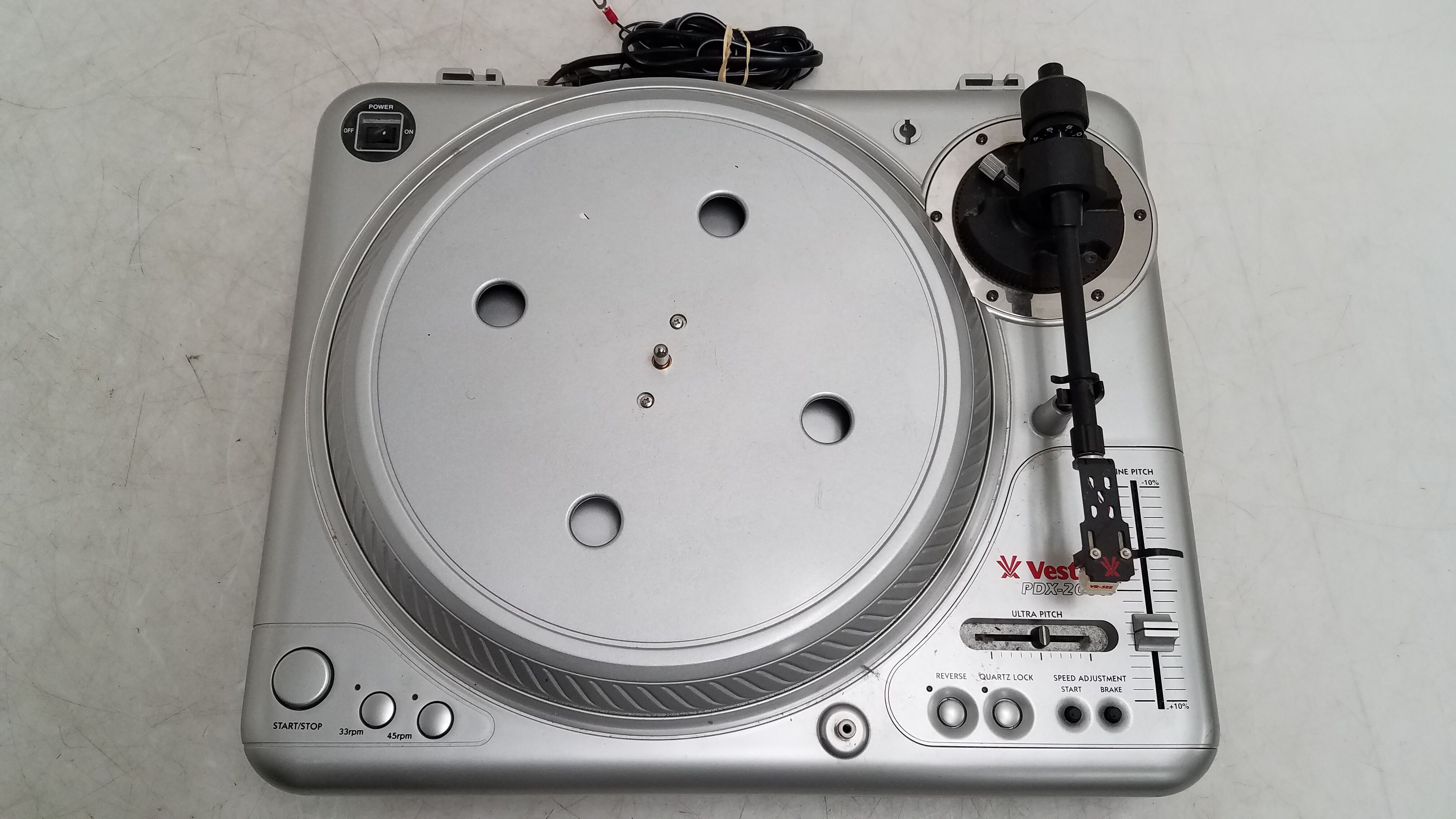 Buy the Vestax PDX-2000 DJ Turntable Analog Record Player Direct