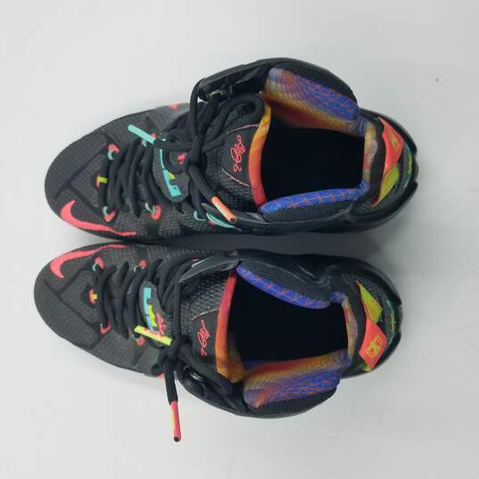 Nike Lebron 12 'Data' Sneakers Men's Sz 11.5 Black/Infrared image number 6