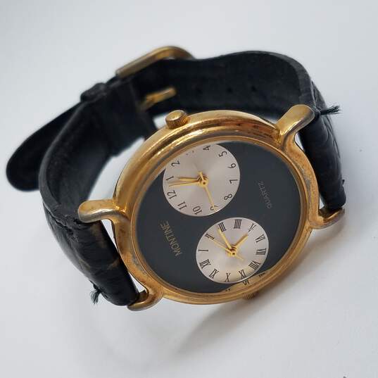 Montine Swiss Dual Time Vintage Quartz Watch image number 7