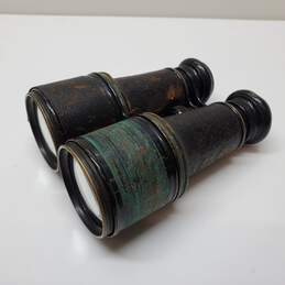 Vintage Leather Binoculars