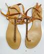 Vince Camuto Embellished Studded Strappy Thong Sandals Beige 8.5 image number 5