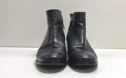 Cole Haan Haidyn Black Leather Block Heel Ankle Booties Women's Size 8.5 alternative image
