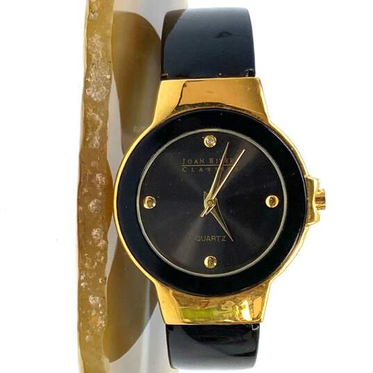 Designer Joan Rivers Classics V377 Round Analog Dial Quartz Wristwatch image number 1