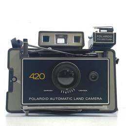 Polaroid Lot of 3 Assorted Land Instant Cameras alternative image