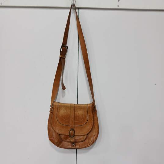 Patricia Nash Leather Crossbody Style Purse image number 1