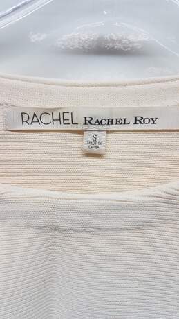 Rachel Roy Women's Laser Cut Out Top - Cream Small alternative image