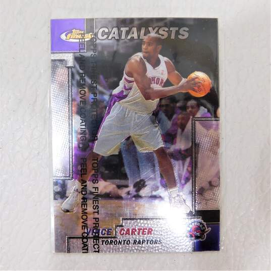 7 Vince Carter Basketball Cards w/ Inserts Toronto Raptors image number 6