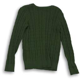 St. John's Bay Womens Sweater Green Size L alternative image