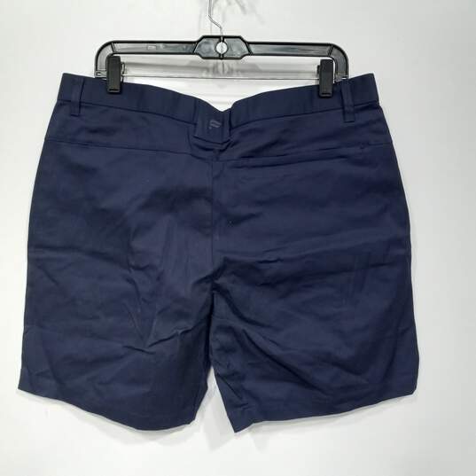 Buy the Fabletics Blue Chino Shorts Men's Size 36 | GoodwillFinds