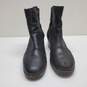 Sorel Cate Bootie Black Leather Sz 8 Ankle Boots image number 2