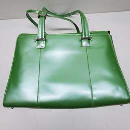 McKlein Alexis Green Leather Ladies' Briefcase Travel Bag alternative image